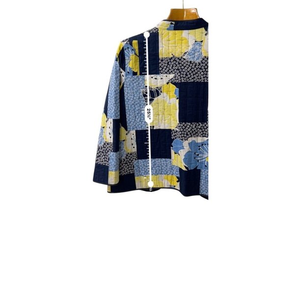 Alfred Dunner Quilted Patchwork Jacket 18W - Picture 5 of 8